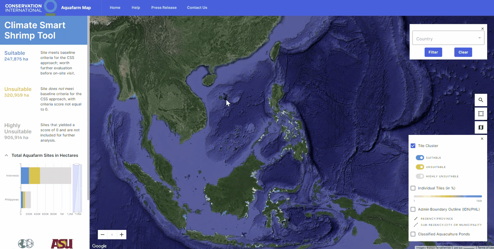 Gif of web-map tool Gif of web-map tool